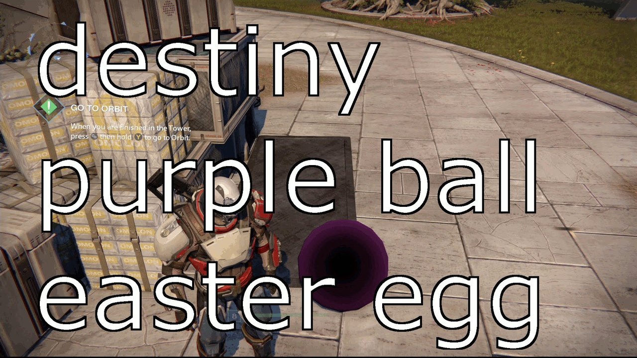 Destiny Purple Ball Easter Egg