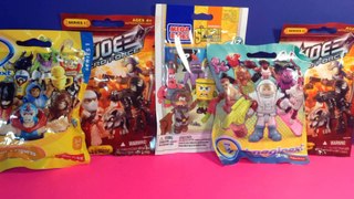 5 Blind Bags Opening w/ Spongebob Mega Bloks Chaser Imaginext Figures and GI Joe Micro Force!