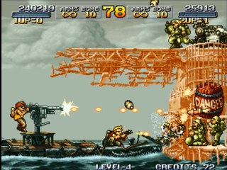 Coop de l'Extreme sur Metal Slug 1 : L'Attaque des Nazie ! (2/2)