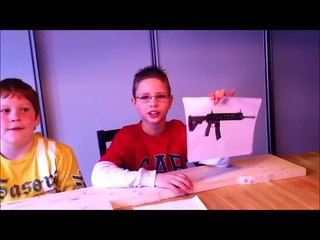 een houten geweer maken