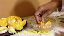 HOW TO MAKE FRESH ORANGE JUICE