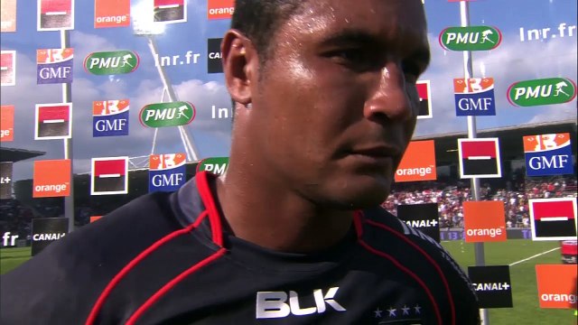 TOP14 - Stade Toulousain - Oyonnax : interview de Thierry Dusautoir