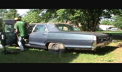 First start attempt of 1966 Pontiac Catalina