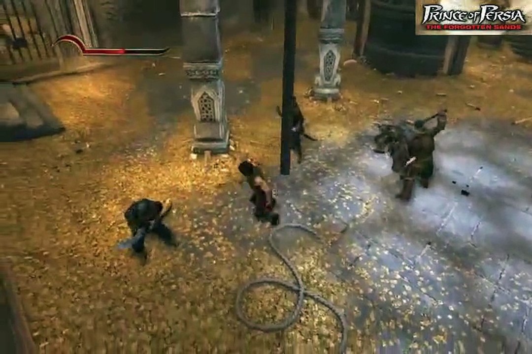 Prince of Persia The Forgotten Sands Walkthrough 02 The Palace Courtyard | Game Play 02