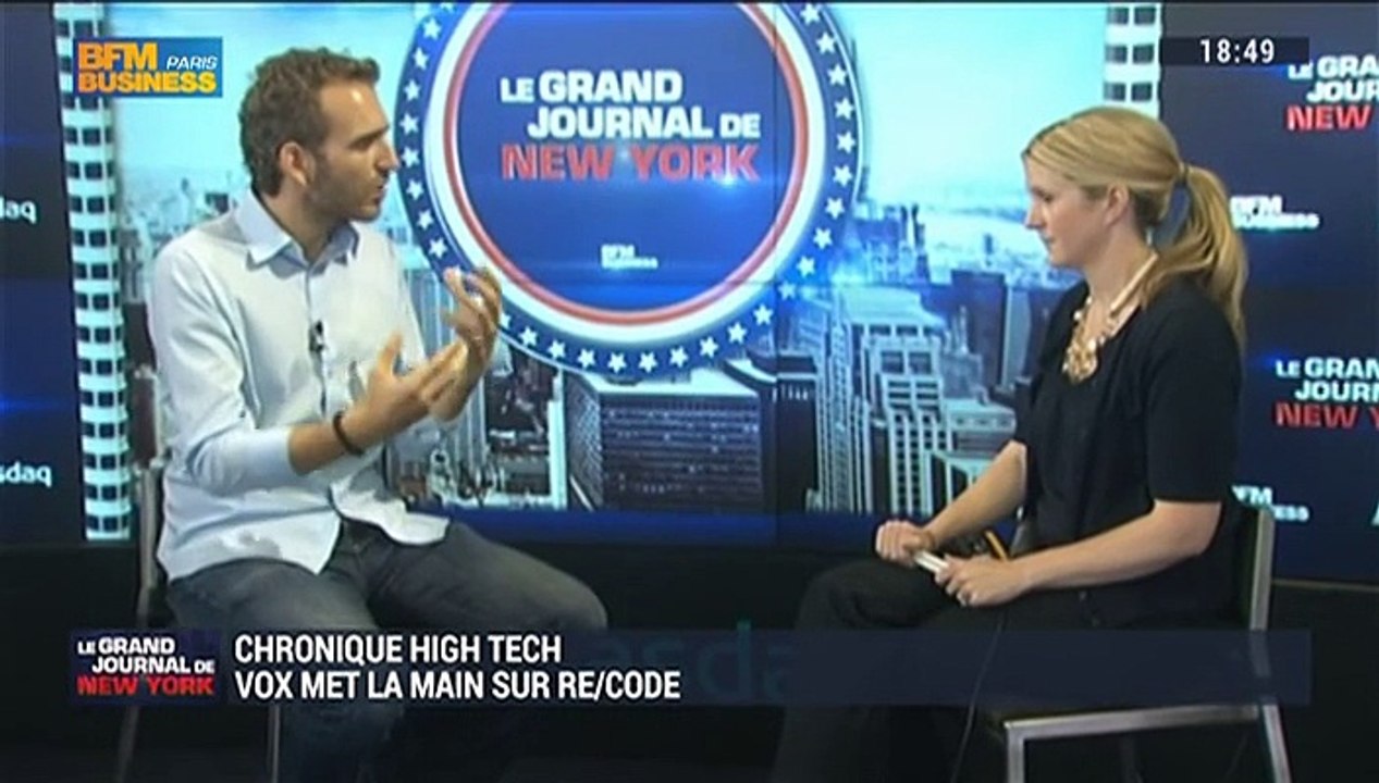 La Chronique High-Tech: Le groupe Vox Media a racheté le site Re/code: Alexandre Mars (4/4) - 30/05