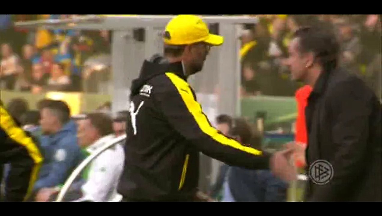 Goal Aubameyang - Dortmund 1-0 Wolfsburg - 30-05-2015