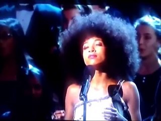The Oscars 2012 In Memoriam Esperanza Spalding - What a Wonderful World