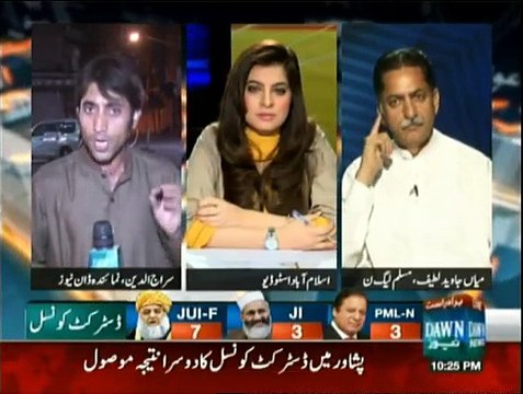 KPK Local Bodies Election 2015 on Dawn News - 10pm to 11pm - 30th May 2015
