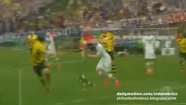 1-2 Kevin de Bruyne Goal - Borussia Dortmund vs VFL Wolfsburg 30.05.2015