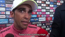 Giro d'Italia 2015 - Stage 20: Alberto Contador post race interview