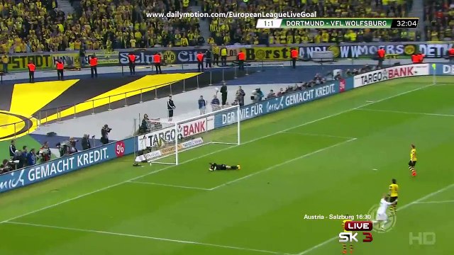 [HD] Kevin de Bruyne 1-2 Borussia Dortmund - Wolfsburg 30.05.2015 HD