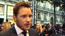 Chris Pratt hits the red carpet at Jurassic World premiere