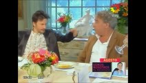 Guillermo Pfening y Caito Pfening con Juana canal trece