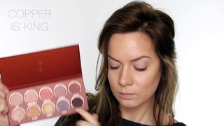 Copper Eyes - Zoeva Rose Golden Palette _ Valentine's Day MakeUp (1080p)