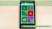 How to set up Wi-Fi on Nokia Lumia 1020