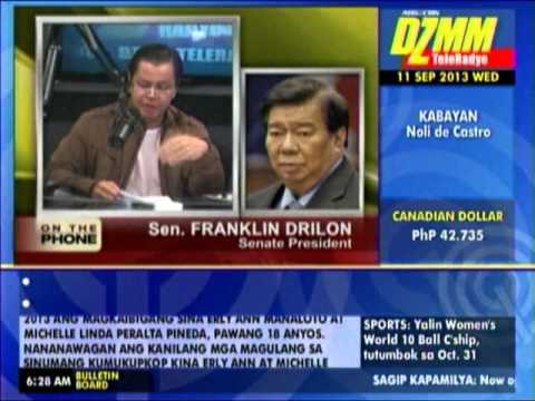 Drilon admits meeting Napoles