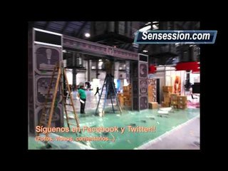 Gamelab 2012: Preparando stands