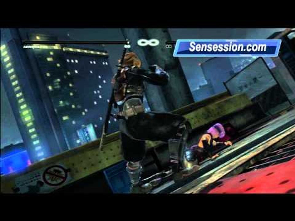 Dead or Alive 5 demo gameplay (Hayate & Ayane characters)