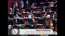 La senadora Layda Sansores le dice cobarde a Peña Nieto