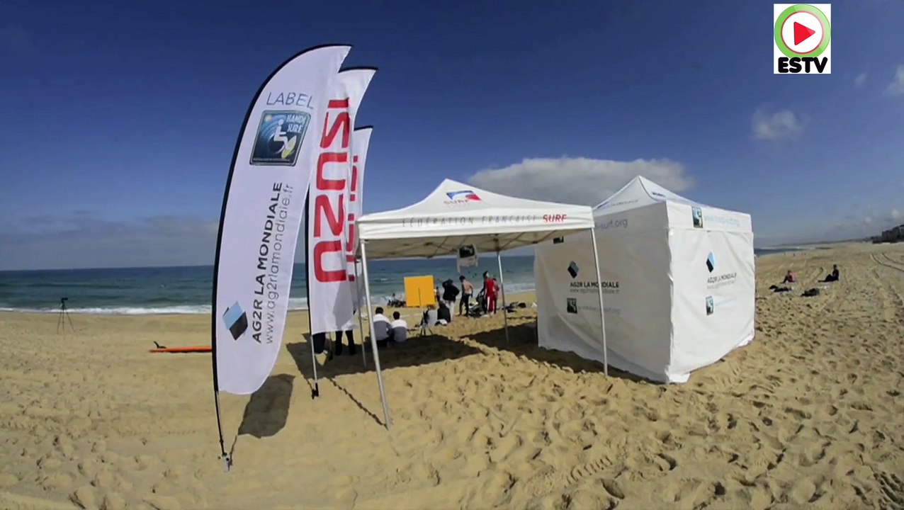 Hossegor: Handi-Surf les pionniers de la compétition - Euskadi Surf TV