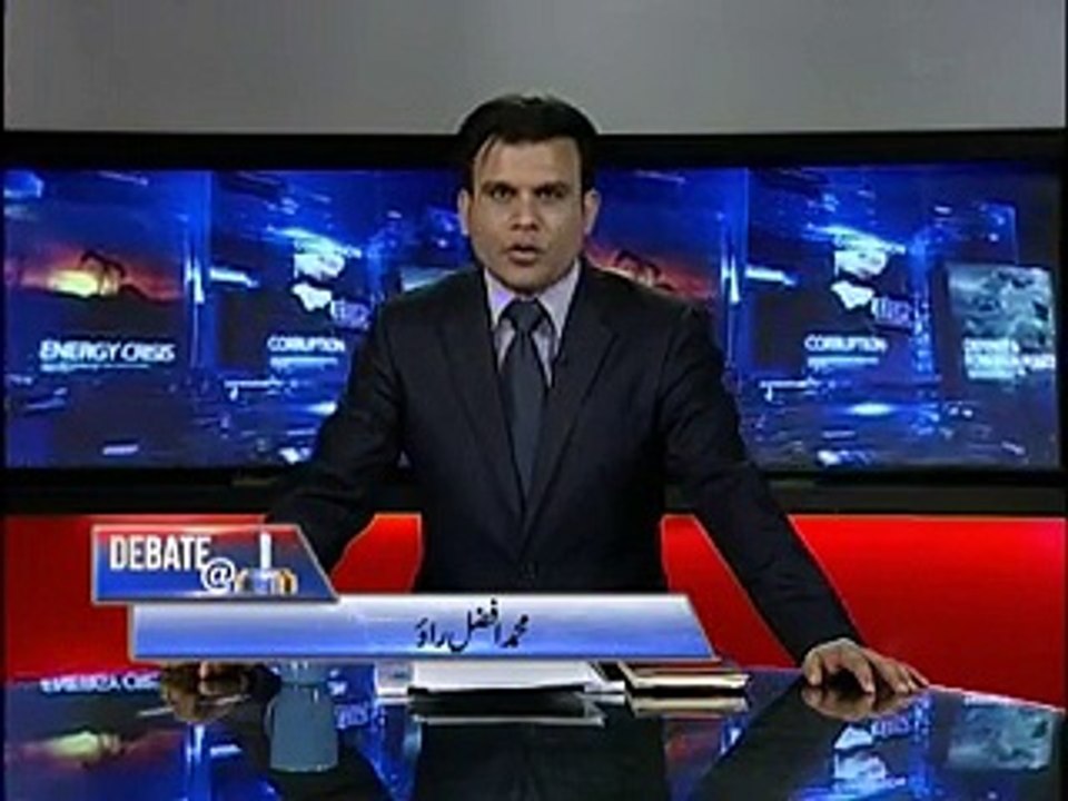 Afzal Rao(Debate@10 with Kashif Bashir Khan on DASKA Incident.