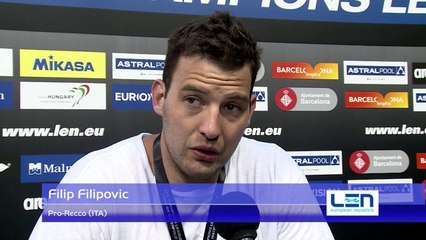 VK Primorje vs Pro-Recco: 7-8 - Final Six, Barcelona 2015