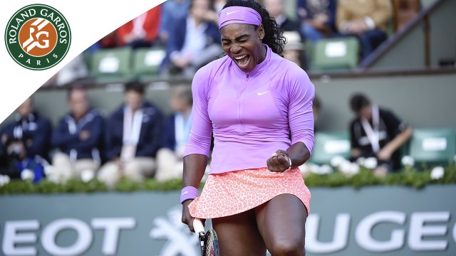 Temps forts S. Williams - V. Azarenka Roland-Garros 2015 / 3e Tour