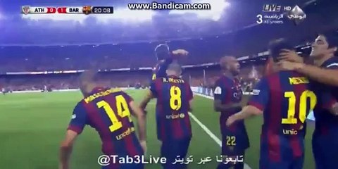 Lionel Messi marcó golazo tras llevarse a cuatro defensores del Bilbao