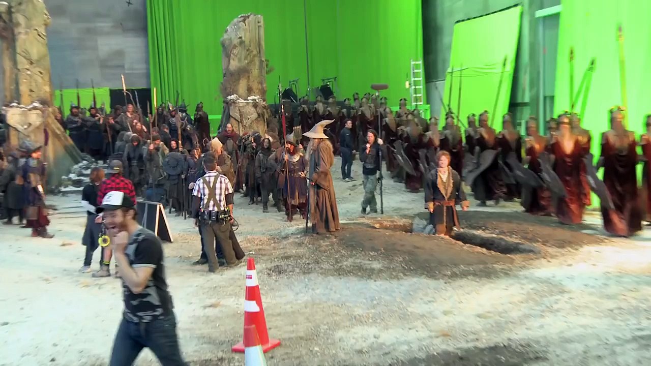The Hobbit BTS: Recruiting the Five Armies (The Extras)