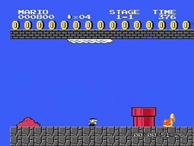 ゲーム動画 自作改造マリオを友達にやらせました 難しい所はさすがにアドバイスしました 最後手抜きです Video Dailymotion