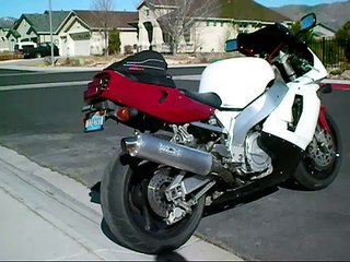 94 YZF 750 R before and after with exhaust sound