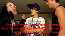 Justin Bieber, Ryan Butler and Chaz Somers {spanish translation}.