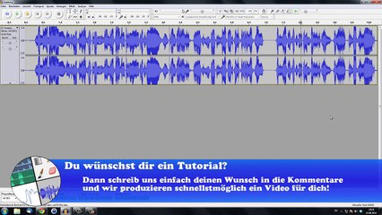 Audacity Tutorial: Geschwindigkeit ändern in HD (Deutsch) 🎶