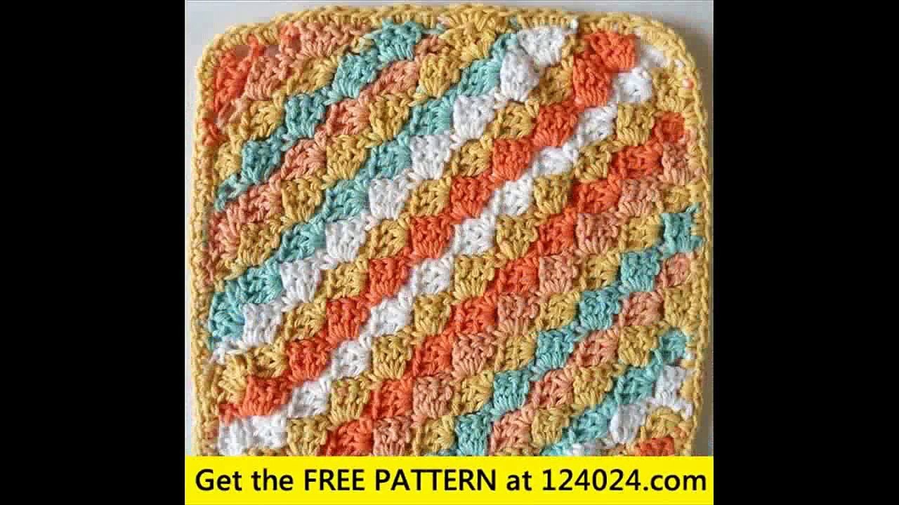 crochet dishcloth project