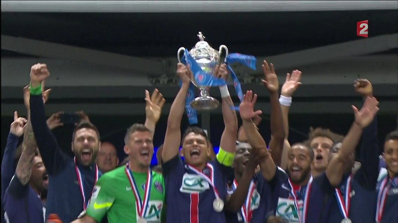 France 2 - Football (Coupe de France 2014 2015 Finale - Auxerre (L2) Paris-SG (L1) - 30-05-2015