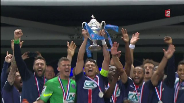 France 2 - Football (Coupe de France 2014 2015 Finale - Auxerre (L2) Paris-SG (L1) - 30-05-2015