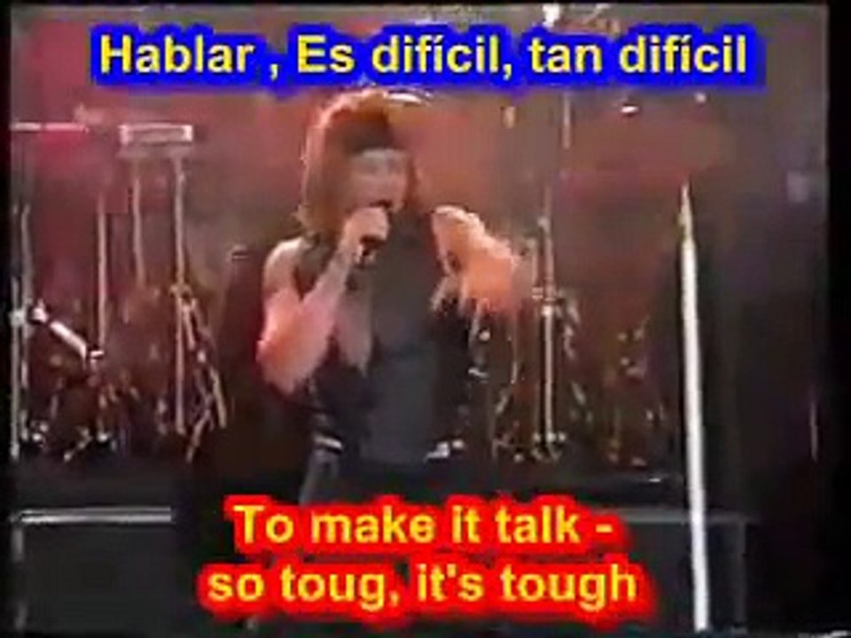 Livin on a prayer - Bon Jovi ( SUB INGLES ESPAÑOL )