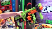 Nerf Zombie Strike Doominator and Biosquad, First Look Toy Fair 2015