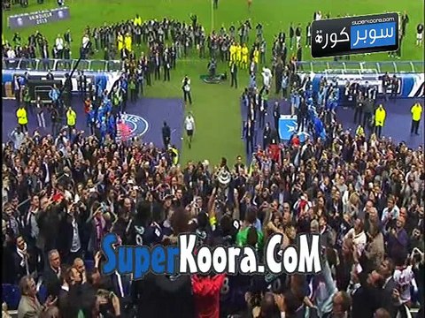 تتويج باريس سان جيرمان ببطولة كأس فرنسا