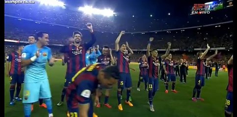 FC Barcelona Champion Copa del Rey 2014/2015