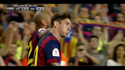 Messi: jugada de ensueño y sensacional golazo en Copa del Rey