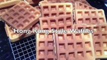 How to make Hong Kong Style Waffles - Super Easy Recipe 港式格仔餅