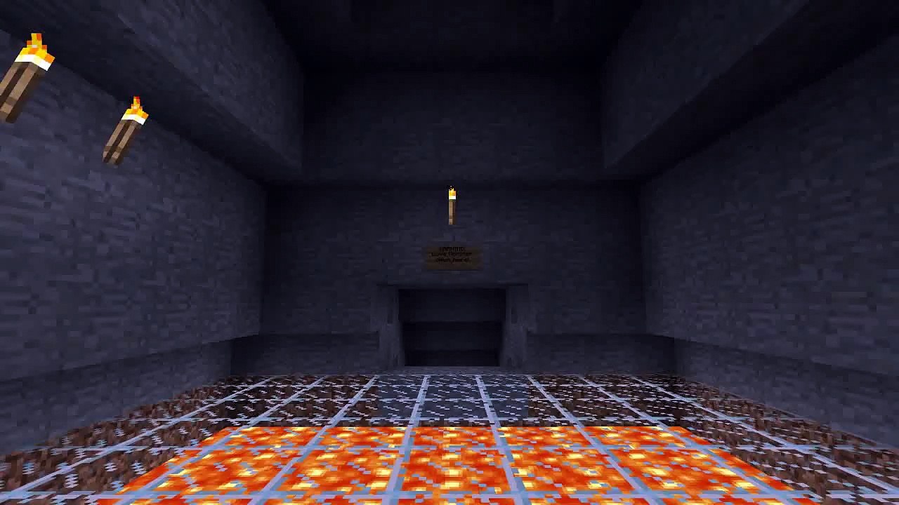 Minecraft Volcano Rollercoaster