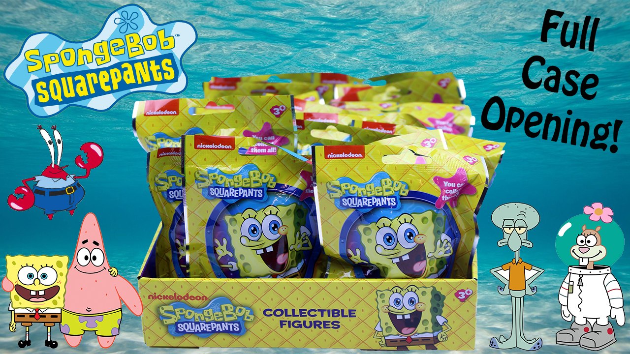 SpongeBob Squarepants Collectible Figures FULL CASE | SpongeBob Blind Bags
