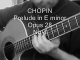 Chopin: Prelude In E minor Opus 28 No 4