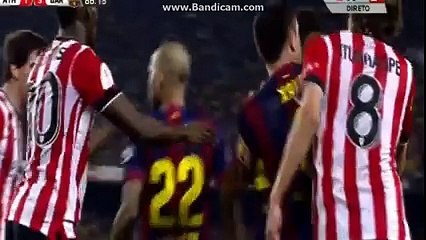 Neymar vs athletic bilbao