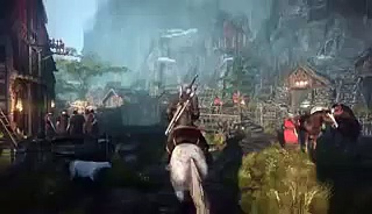 The Witcher 3 Wild Hunt  Debut Gameplay Trailer