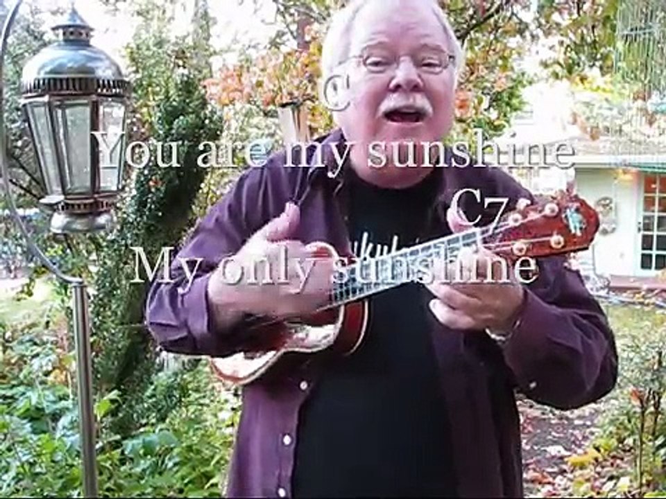 YOU ARE MY SUNSHINE for UKULELE - UKULELE LESSON / TUTORIAL by "UKULELE MIKE"