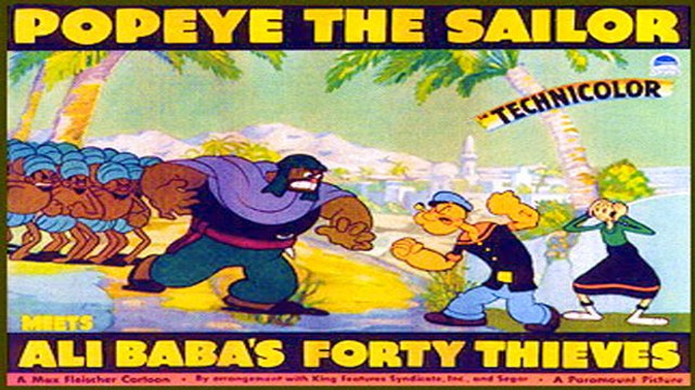 Popeye the Sailor Meets Ali Baba's Forty Thieves (1937) by Dave Fleischer