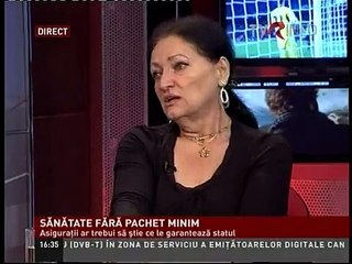 Valeriu Todirascu la TVR Info - despre Legea Sanatatii